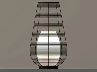 Reed Lamp 3 3D model