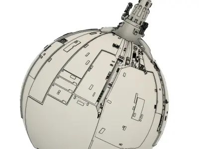 ION CANON HOTH DEFENSE 3D print model