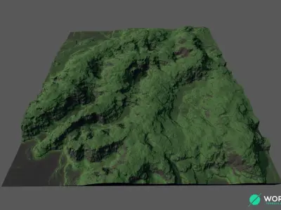 Landscape 01 3D model