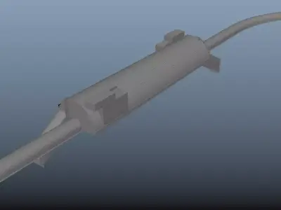 Metro Station Clean and Abandoned Version Low-poly 3D model