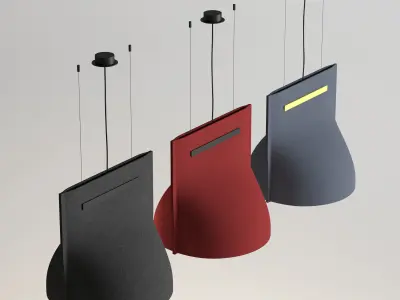 BuzziSpace BuzziBell Acoustic Lighting 3D model