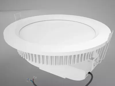 MR16 LED HD 3D model