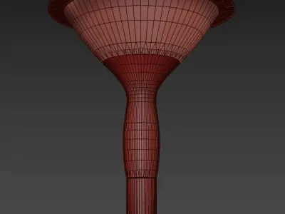Exterior street light 7 3D model