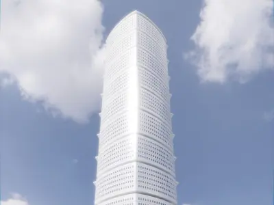 Parametric Building 1d14 3D model
