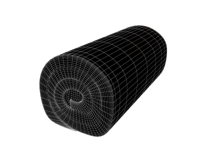 Swiss Roll v1 007 Low-poly 3D model