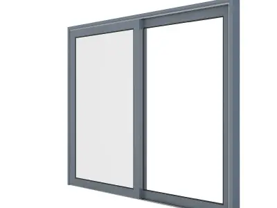 Metal Window 06 3D model