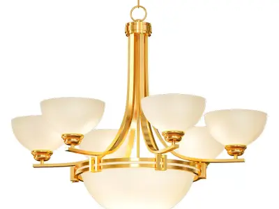 Possini chandelier 3D model