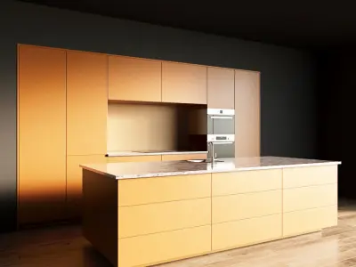 30-Kitchen6 matte 3 3D model