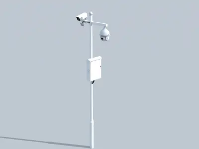Outdoor Security Surveillance Camera 3D model