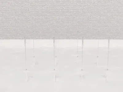 Lumion fountain - animated Low-poly 3D model