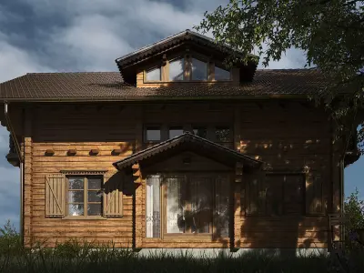 House Chalet 3D model