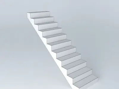 Stairs set of Free 3D model