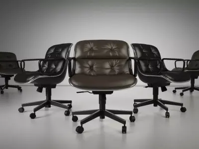 Executive Armchair 3D model