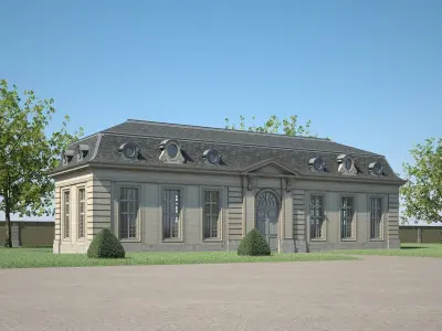 Classical Building II 3D model