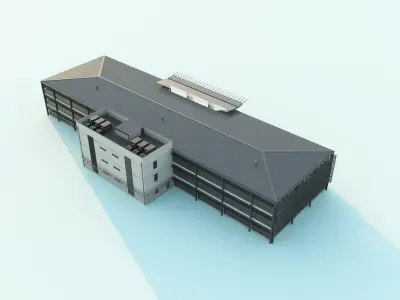 Office building  3D model