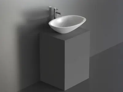Basin Sink 43 3D model