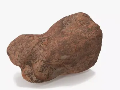 Lowpoly Rock 7 Low-poly 3D model