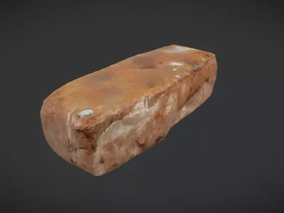 Brick 2 Low-poly 3D model