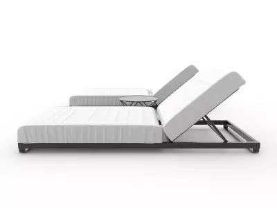 Sun Lounger 06 3D model