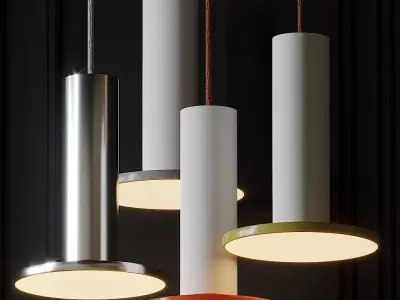 CIELO HI-BRIGHT PENDANT By Pablo Pardo 3D model