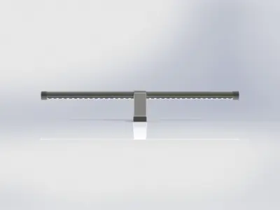 Light-diode lamp Low-poly 3D model