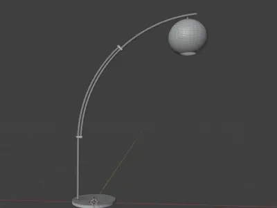 Joni Arc Floor Lamp 3D model