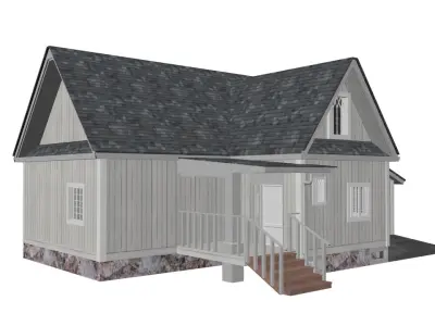 House Free low-poly 3D model get