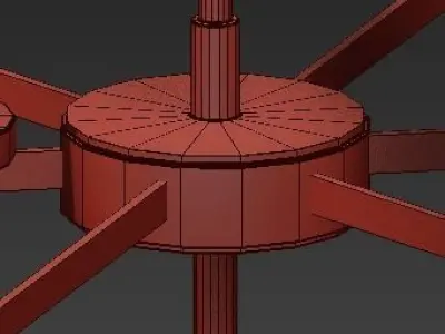 Amherst Chandelier 3D model
