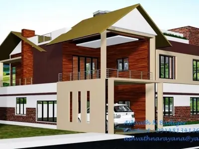 Badiger drafts Building 3D Model 3D model