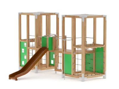 Lappset Activity Tower 19 3D model