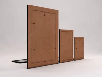PHOTO FRAME---Collection x7 different size 3D Model Pack