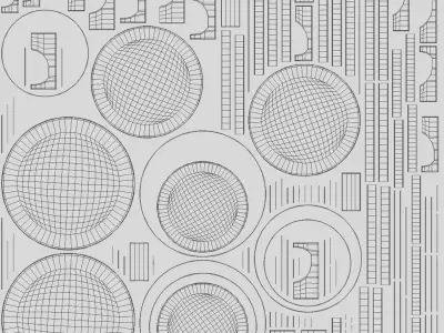  Dessert Table Decor Set 