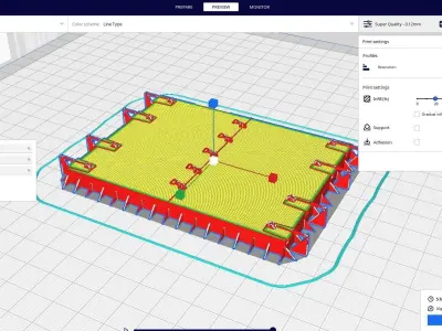 CARGO SHIP HATCH COVER 3D print model