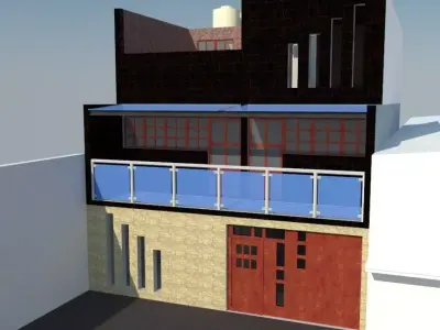 casa Fernando Leal 1 Free 3D model