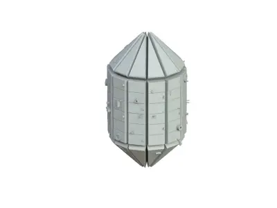 Sci Fi Object No 4397 Low Poly Low-poly 3D model
