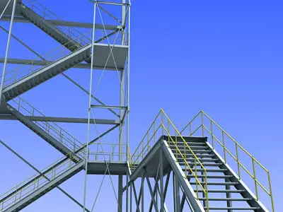 Industrial Tower 2 3D model