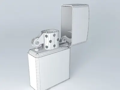 Zippo lighter 3D model