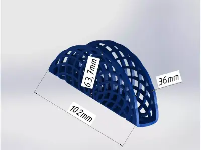 Napkin Organizer 3D print model