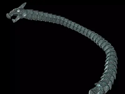 Concept Dragon 001 Free 3D model