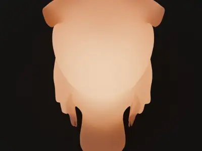 Indirect owl lighting 3D model