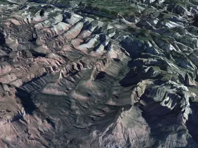 Zion National Park 3D model