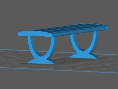 Bench Scale model 1 43 3D print model