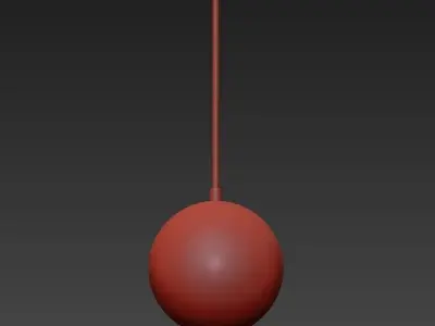 Cedar   Moss Pendant Lamp 3D model