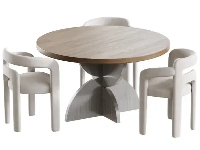 DUNFIELD table 3D model