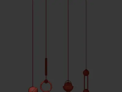 Ceiling Light Collection  3D model