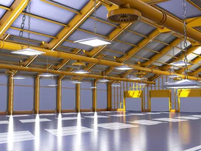 Warehouse 2020 04 3D model