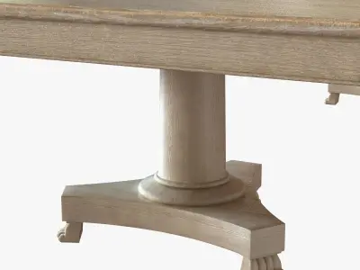 john hutton gargantua dinning table 3D model