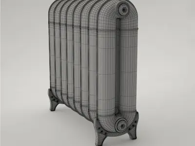 Pro - Radiator Retro Z8F Facora 3D model