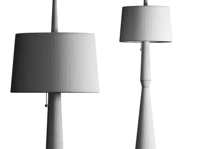 Isabel Moncada Apolo Floor Lamp 3D model
