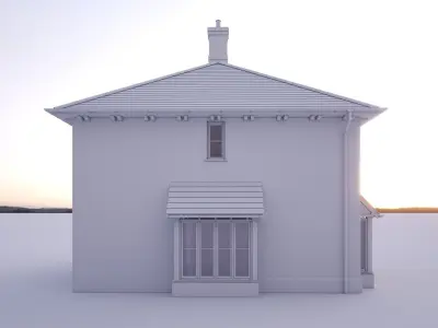 British House Bosc 4C 3D model